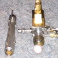 PLIS dismounted from Splitter showing inner view of Thermo Mount adapter